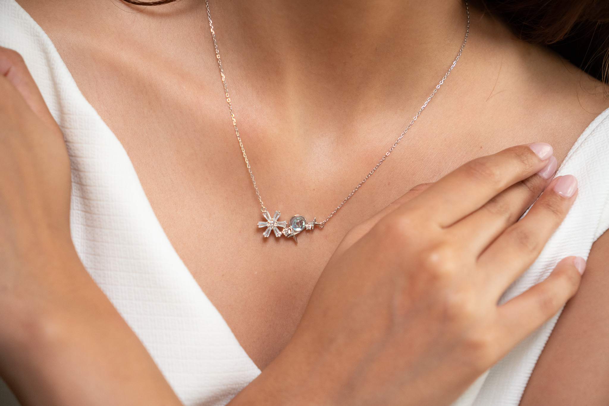 Celestial Orbit Pendant Necklace