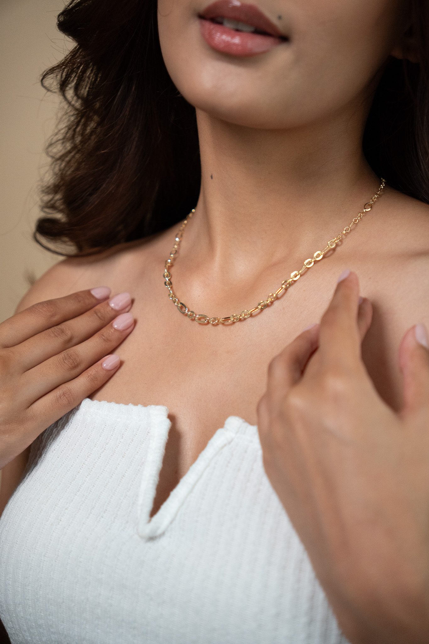 Chunky Chain-Link Necklace (2)